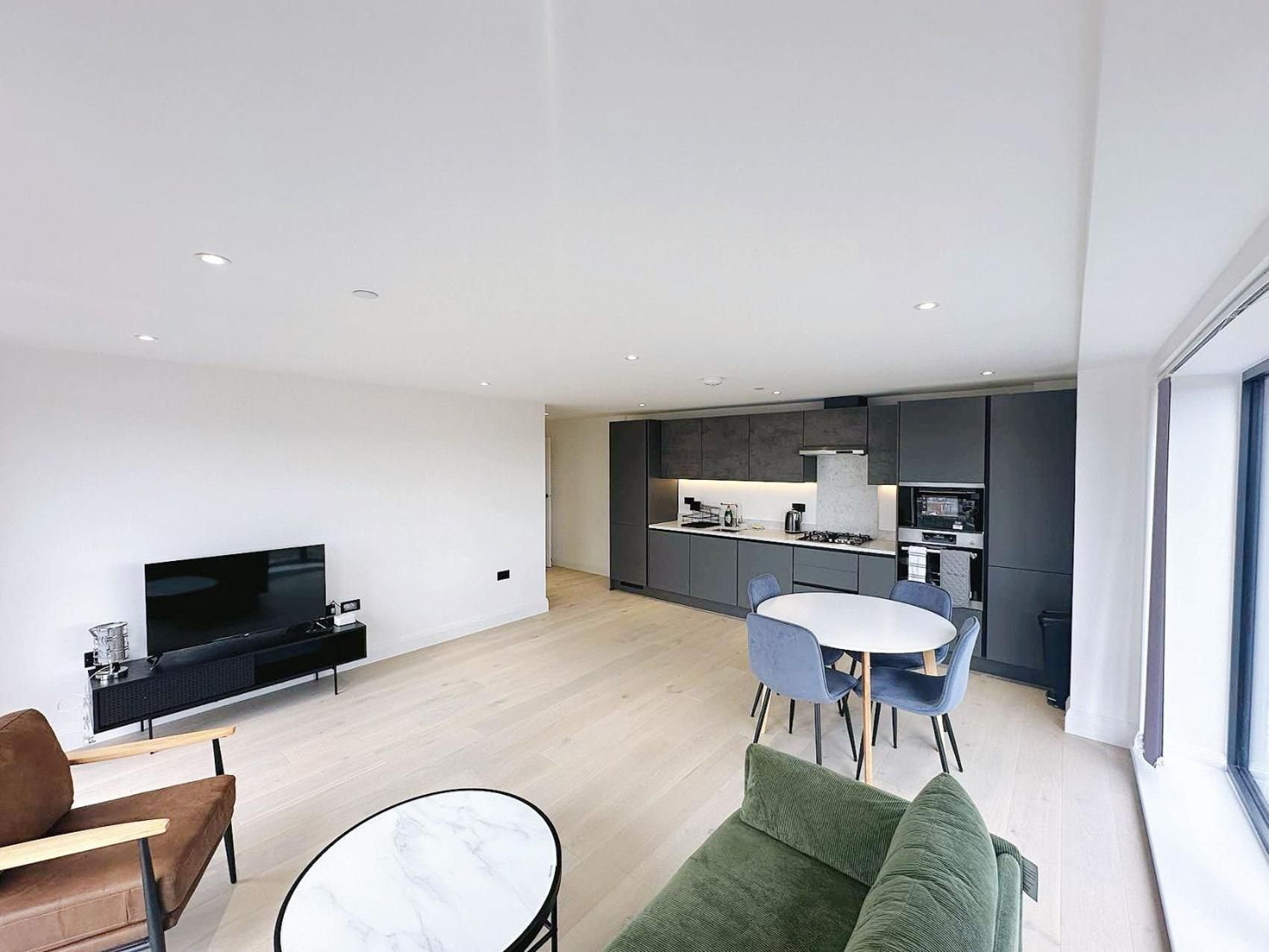 Appartamento Luxury Modern Flat Near Center Londra Esterno foto